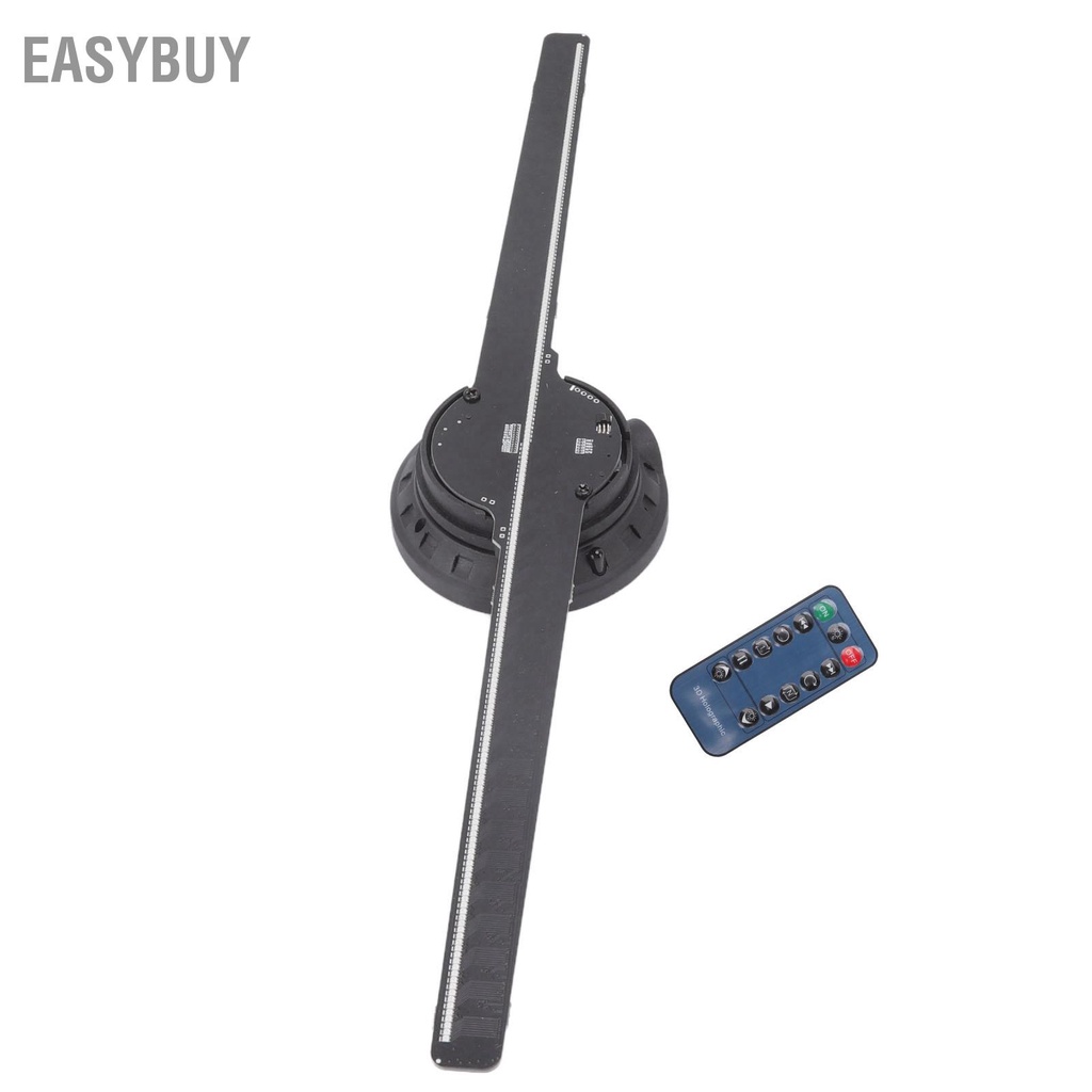 Easybuy Màn hình ba chiều 3D Máy chiếu ảnh không khí LED 224 cho cửa hàng triển lãm quảng cáo 100‑240V 16 5 inch