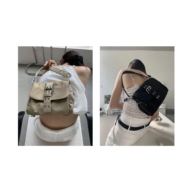Ht xiansheng Túi đeo dưới cánh tay / Đeo Cánh Tay Sức Chứa Lớn Phong Cách retro Cho Nữ Đi Xe Máy