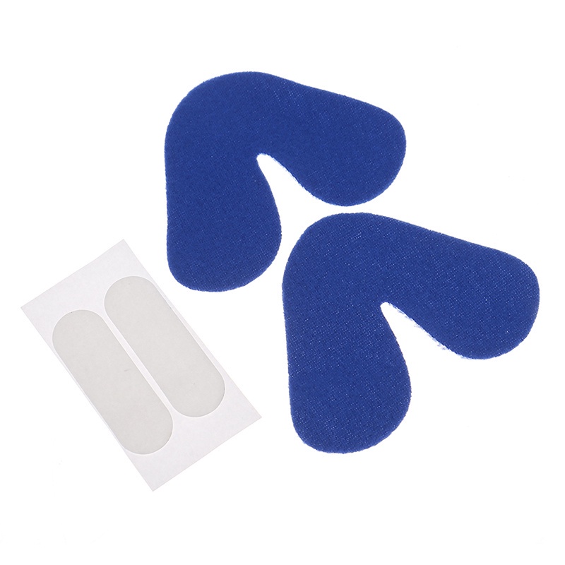 Bộ 2 Mặt Nạ Nhung Hai Mặt 7 * 9.5cm Dán Mũi Giúp Thoải Mái Khi Ngủ