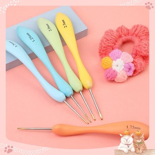 Bộ kim móc cán cong 8 cây - Móc sợi