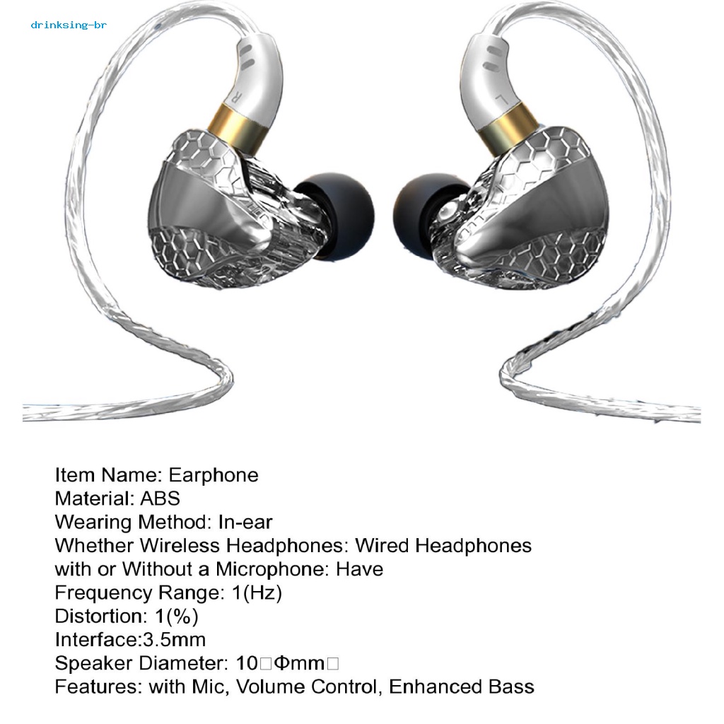 Tai Nghe Có Dây Graphragm Âm Thanh hifi Sống Động Dùng Chơi Game Cao Cấp Có mic