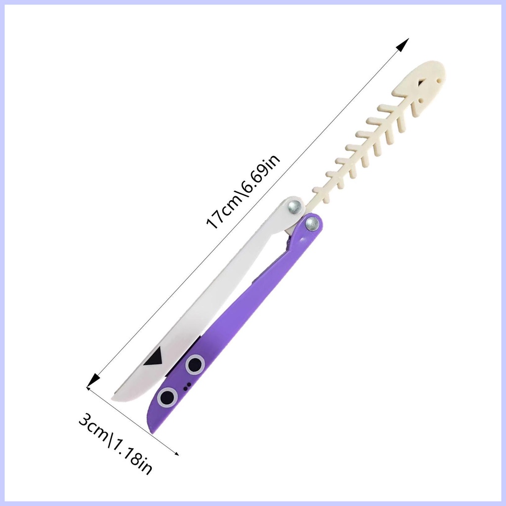 Đồ Chơi Dao Cắt Hình Xương Cá / Rùa 3d Đáng Yêu Bền Bỉ Vui Nhộn