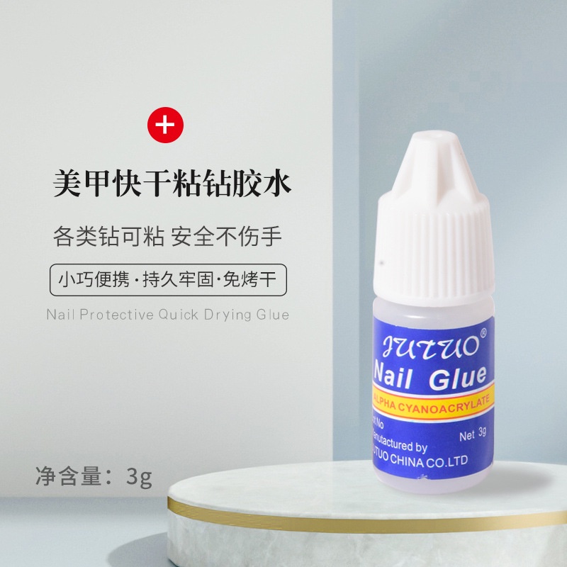 Keo dán móng úp, đính đá siêu chắc, phụ kiện nail