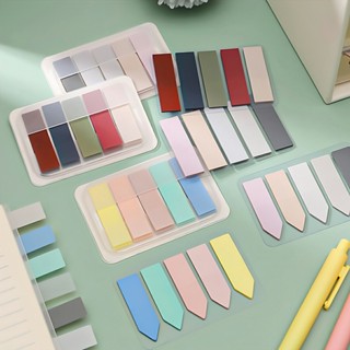 [Mãu Ngẫu Nhiên] 1 SET Giấy Ghi Chú - Giấy Note Màu, Trong Suốt Dùng Đánh Dấu Trang Sách Tiện Lợi - Bizbooks