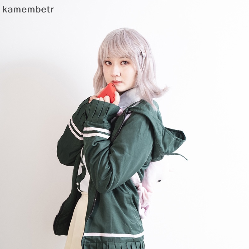 Kẹp Tóc Hai Mặt Hóa Trang Nhân Vật anime kam kawaii danganronpa chiaki nanami