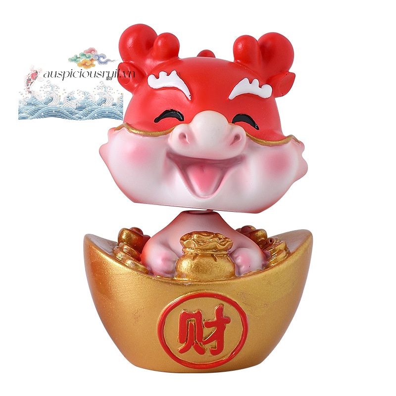 Tượng Rồng Năm Mới 2024 Để Bàn Trang Trí