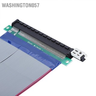 Washington057 19CM PCI-E Riser Card Extender 16X Soft Flat Extension Cable
