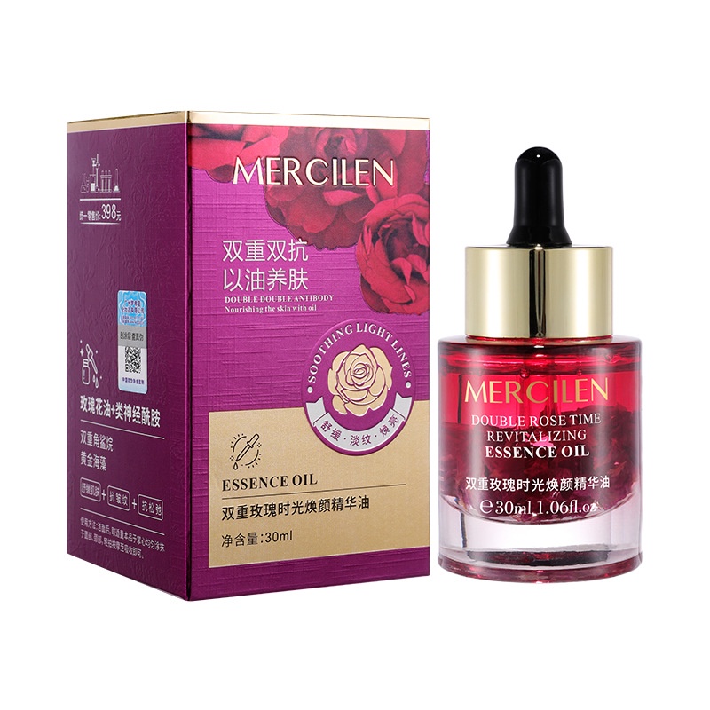 Mercilen Tinh Dầu Hoa Hồng 30ml Giúp Xóa Nếp Nhăn Nâng Cơ Và Làm Săn Chắc Da