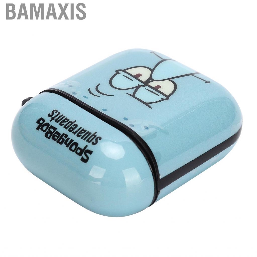 Bamaxis Case  Portable Durable Safety Protection Unique Pattern Shockproof ABS Protective Cover for IOS Earbud 2