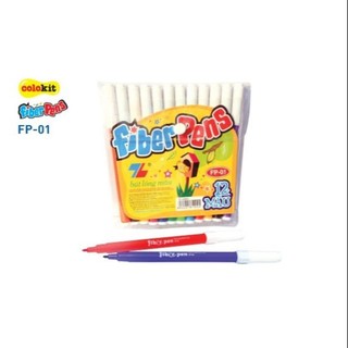 Bút Dạ 12 Màu Thiên Long (AD)