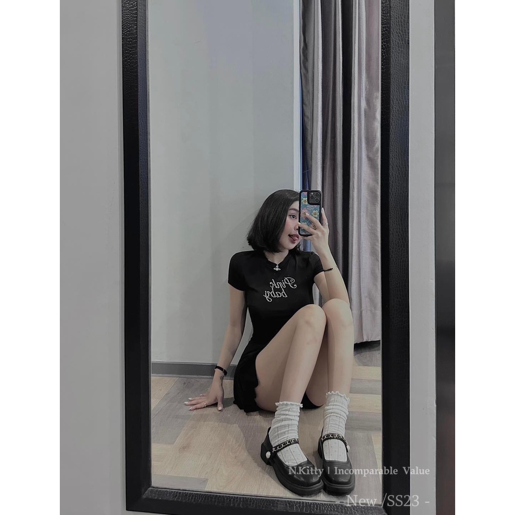 Giày bệt quai xích fan li sha