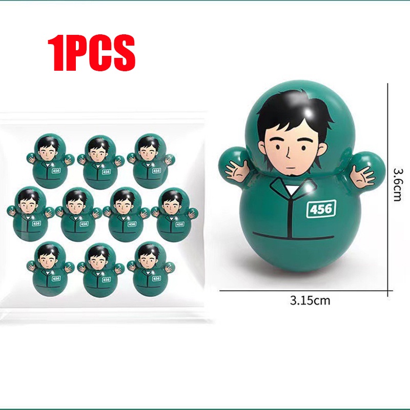 Set 10 Mô Hình Mực Đồ Chơi Để Bàn Trang Trí Mới Cho Trẻ Em