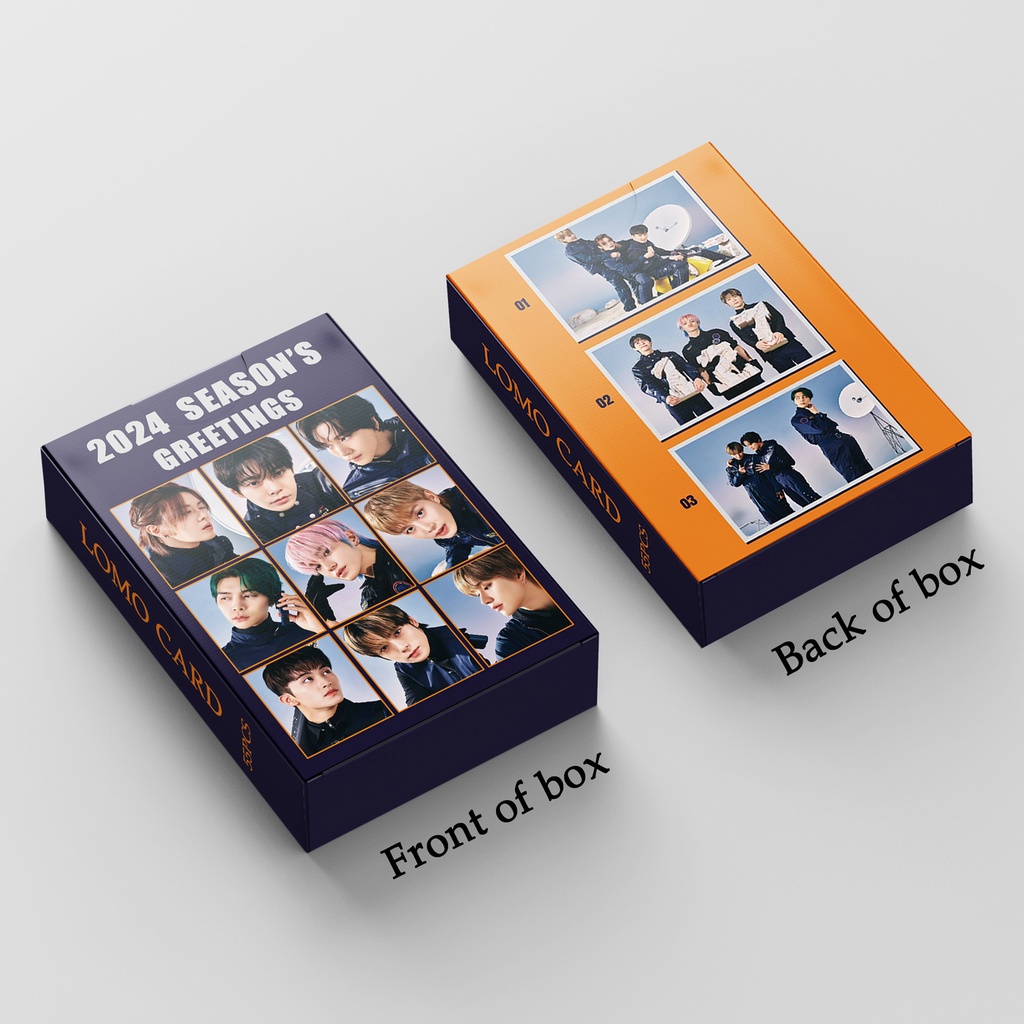 NCT127 2024 Season's Greetings Photocard Lomo Card Postcard 55pcs/box