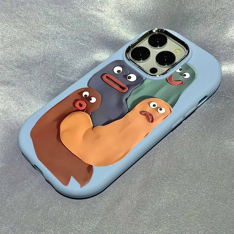 Ốp Điện Thoại In Hình Vui Nhộn Cho iphone 7 7plus 8 8plus xs xr 11 12 13 14 15 pro plus promax