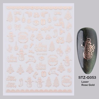 Decal Dán Móng Hoạ Tiết Giáng Sinh
