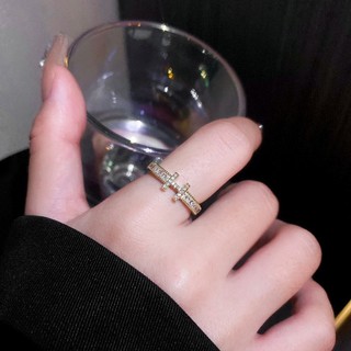 Nhẫn Hở Đính Đá zircon Sang Trọng Thời Trang