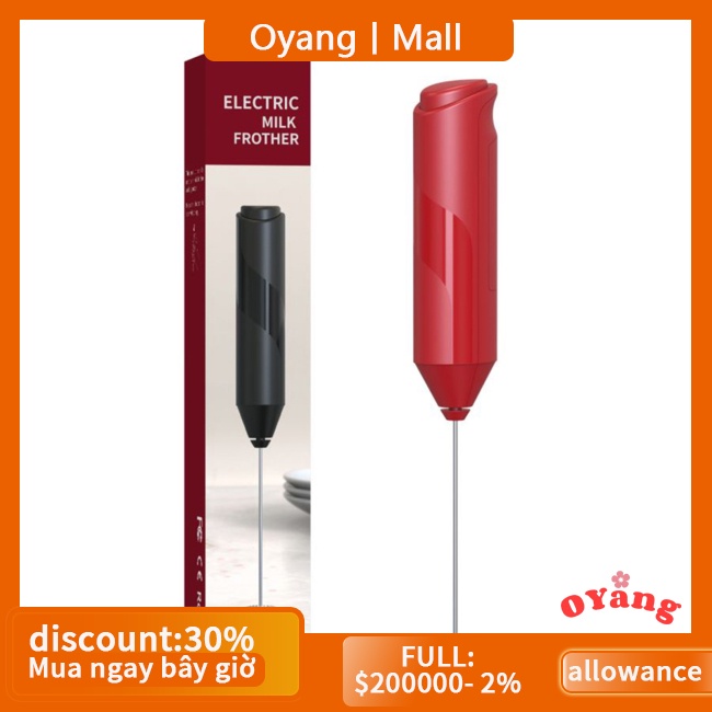 Máy Đánh Sữa Tạo Bọt Cà Phê mini Cầm Tay Chạy Bằng Pin