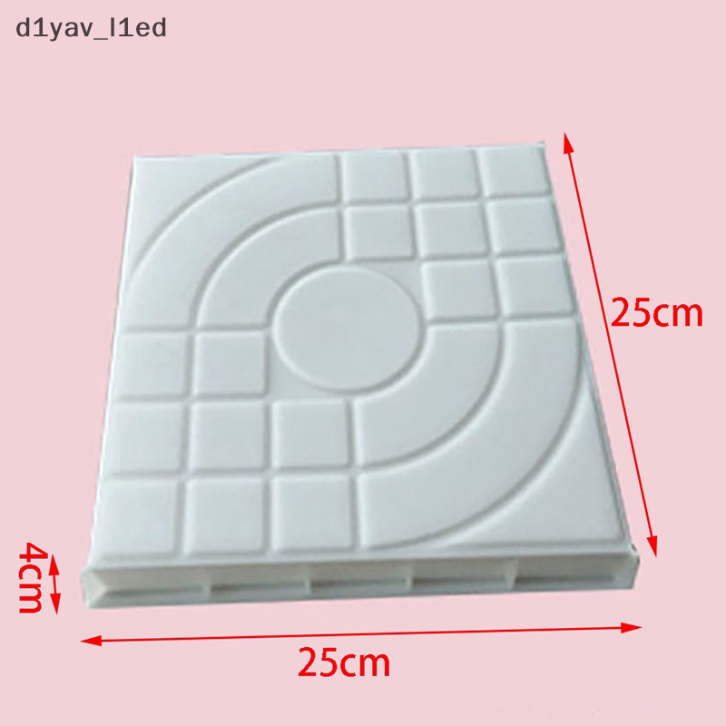 DD đường dẫn nhà sản xuất tự làm lát khuôn gạch bê tông Đá Vuông khuôn cho sân vườn ED