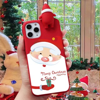 Ốp điện thoại tpu hình tuần lộc giáng sinh 3d cho iphone 13 12 pro max 13 pro