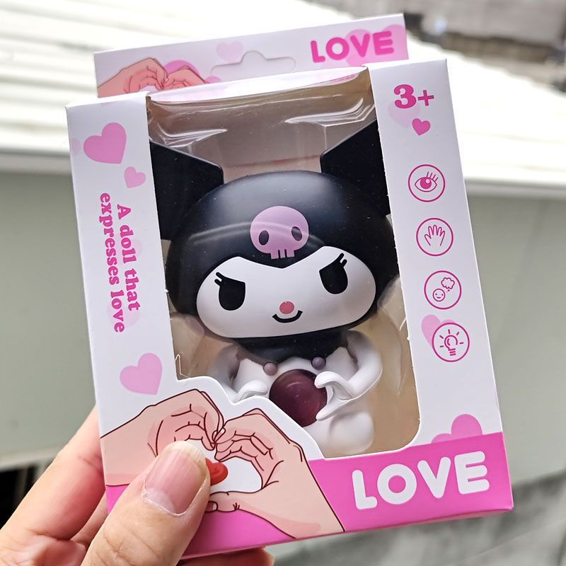Sanrio kuromi cinnamoroll Trái Tim Sáng Tạo Có Thể Nói "i love you" Cho Bạn Gái Ngày Lễ Tình Nhân