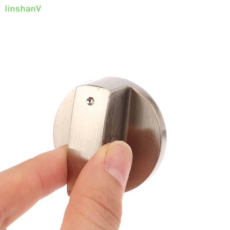 Set 2 Nút Vặn Bếp Ga Lò Nướng 6 / 8mm Màu Bạc Thông Dụng