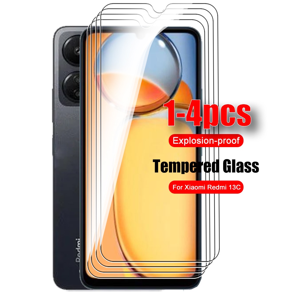 1-4 Kính Cường Lực Toàn Màn Hình Cho xiaomi redmi 13c 13c poco c65 redmi13c 6.74inch poco c65