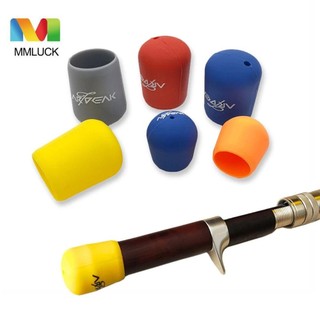 Vỏ silicon bảo vệ tay cầm cần câu cá màu sắc ngẫu nhiên ốp