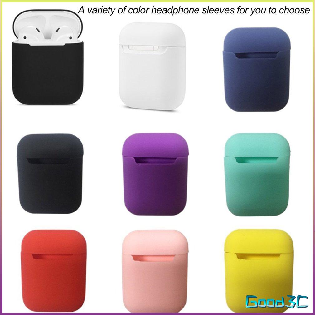 Earphone Case For Airpods 1/2 Silicone Wireless Earphone Cover Protective Case
