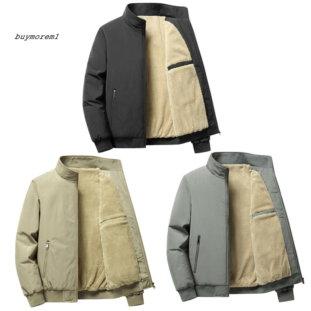 Bu Áo Khoác Lót Lông Cừu Dày Dặn Giữ Ấm Mùa Đông Với Lớp Lót Sành Điệu Cho Nam