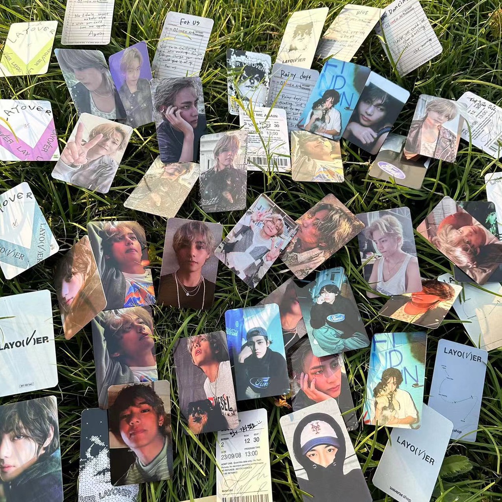 Set 2-7 Tấm Ảnh lomo Card j-hope v rm suga jin jin jk Bts bangtan boys