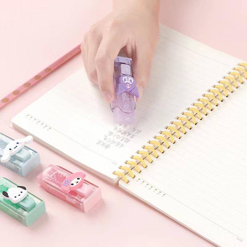 Gôm Tẩy 4 Kiểu sanrio mymelody kuromi cinnamoroll pochacco Sáng Tạo Với Bút Chì Cao Su Mềm Dùng Làm Quà Tặng Sinh Nhật Cho Bé