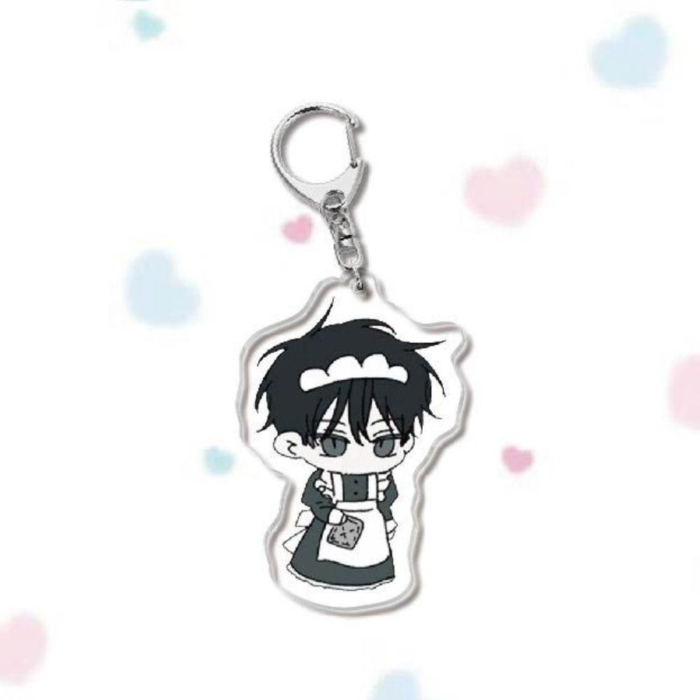 Mmluck yaoi Móc Chìa Khóa acrylic Hình Nhân Vật anime yaoi Hàn Quốc Sáng Tạo