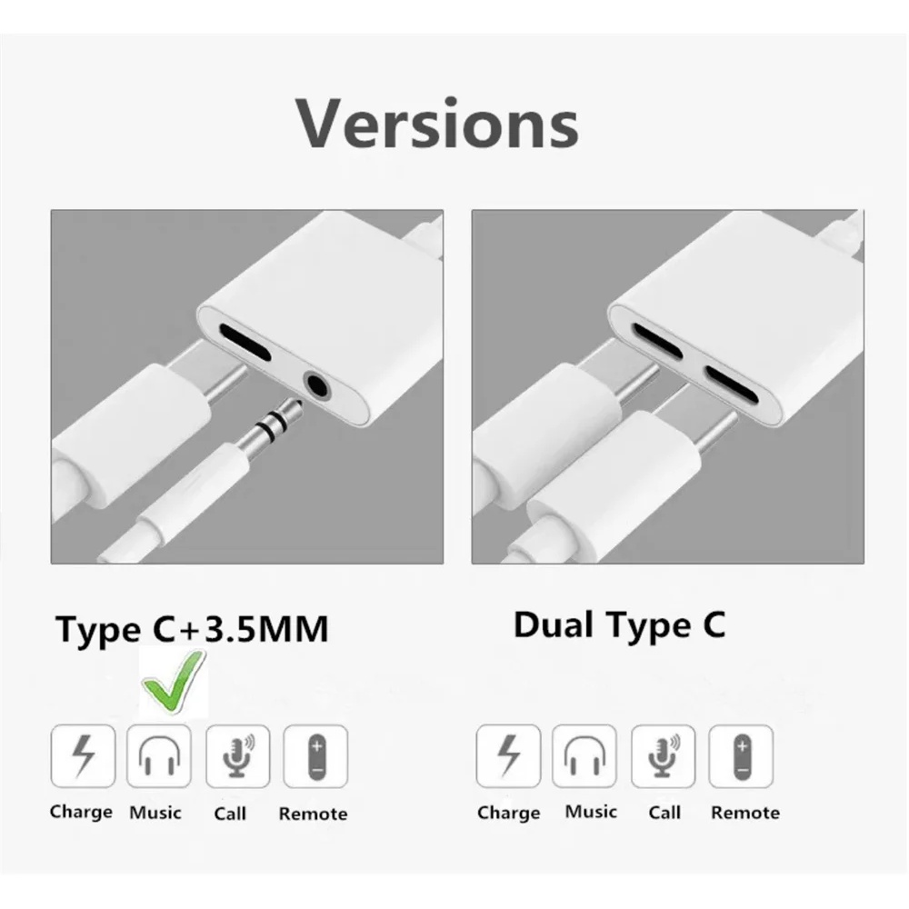 Twitch Dây Cáp Chuyển Đổi Âm Thanh usb c + 3.5 mm type c Chất Lượng Cao