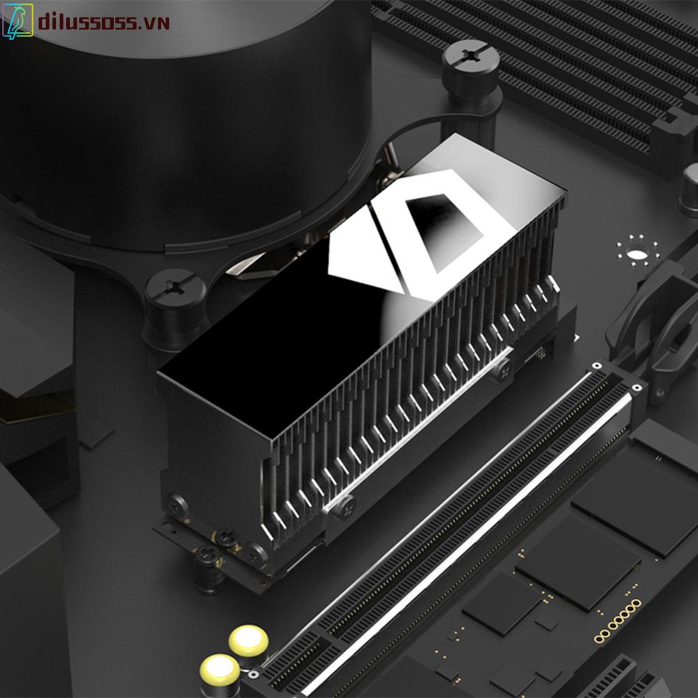 Đế Tản Nhiệt Làm Mát m.2 nvme ssd 4.0 Bằng Hợp Kim Nhôm
