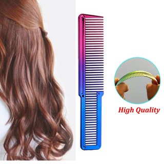 Lược cầu vồng Gradient Salon chuyên nghiệp Lược chăm sóc tóc Công cụ tạo kiểu Lược làm tóc