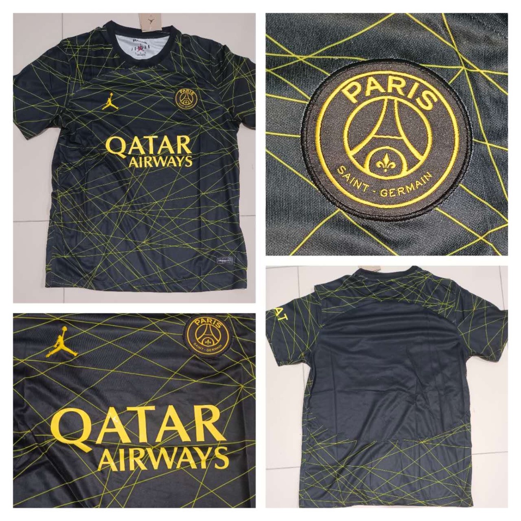 Bộ Dụng Cụ Tập Luyện Sân Nhà Gồm 2324 psg paris saint germain jersey 22 / 23 22 / 23 3D