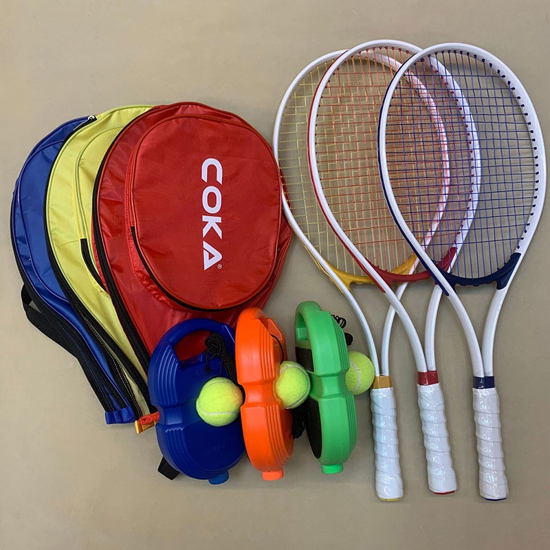 Nurgaz Bộ Vợt tennis Bằng Hợp Kim Nhôm Cao Cấp Cho Người Mới Bắt Đầu