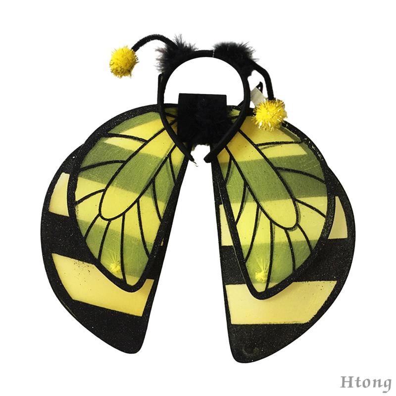 Băng Đô Có Cánh Ong Cho Bé Hóa Trang Tiệc halloween