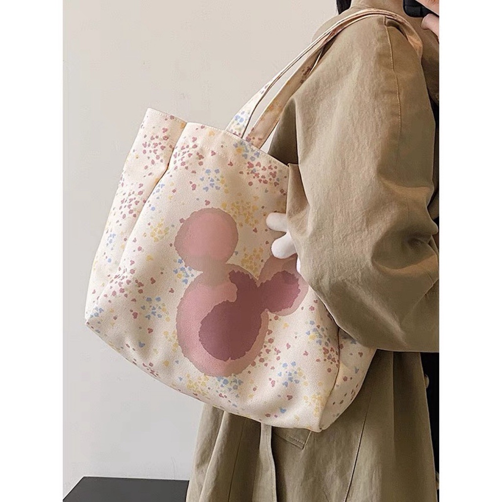Túi vải tote hình mickey