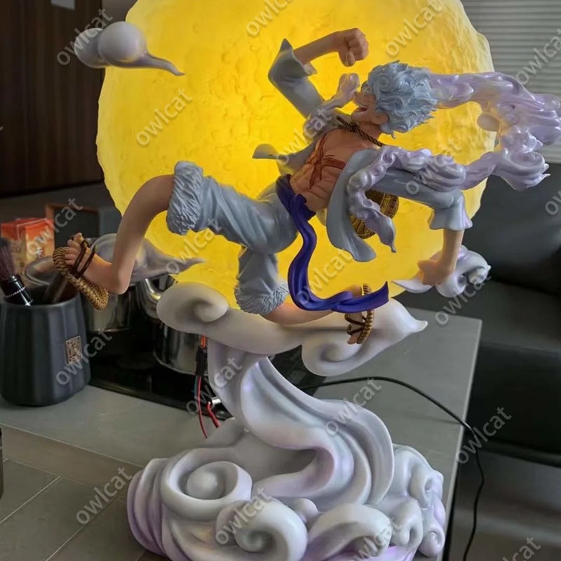 Mô Hình Nhân Vật One Piece Gear 5 Luffy  28cm Big Size Monkey D Luffy Wano Nika Fruit Awakening VS Kaidou Version Gear Fifth Wanokuni Anime ONEPIECE PVC Figure Packed in box Model