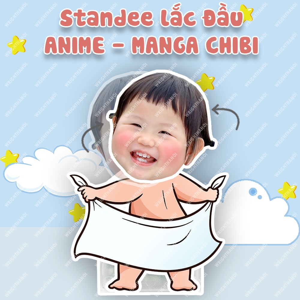 Standee Lắc Đầu Hoạt Hình Meme Anime Phim Ảnh Anime Chibi Trung Quốc Hàn Quốc Cute In Theo Yêu Cầu