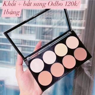 Phấn Tạo Khối Và Highlight Odbo Pro Palette Chính Hãng