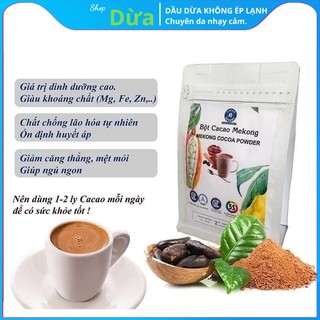 Bột cacao mekong nguyên chất - hương vị tự nhiên từ miền đất trà vinh
