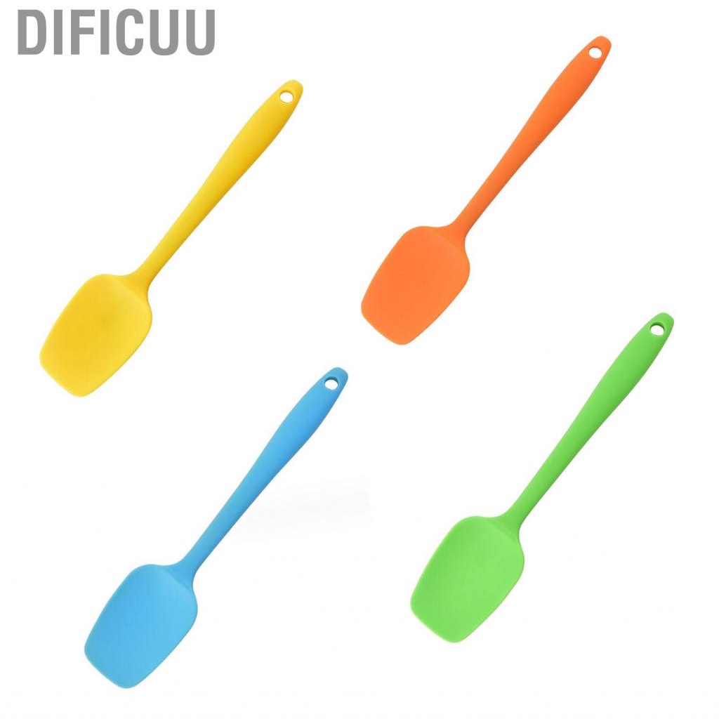 Dificuu Baking Spatula  Comfortable Grip Versatile Silicone Cooking for Kitchen