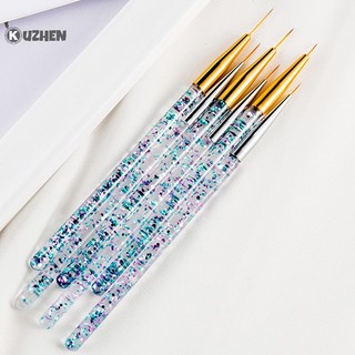 Set 3 Cọ Vẽ Trang Trí Móng Tay Nghệ Thuật