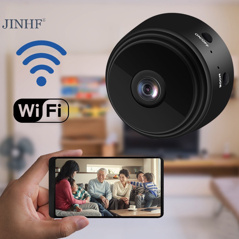 Jinhf camera Giám Sát An Ninh ip wifi hd 1080p Có Cảm Biến Hồng Ngoại Nhìn Ban Đêm