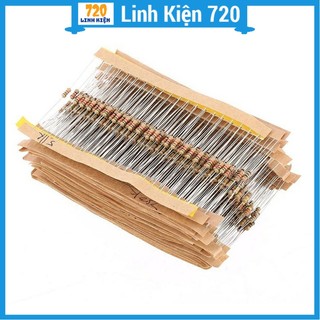 Trở vạch 1/4W 5% 1K2 → 10K (gói 50 con)