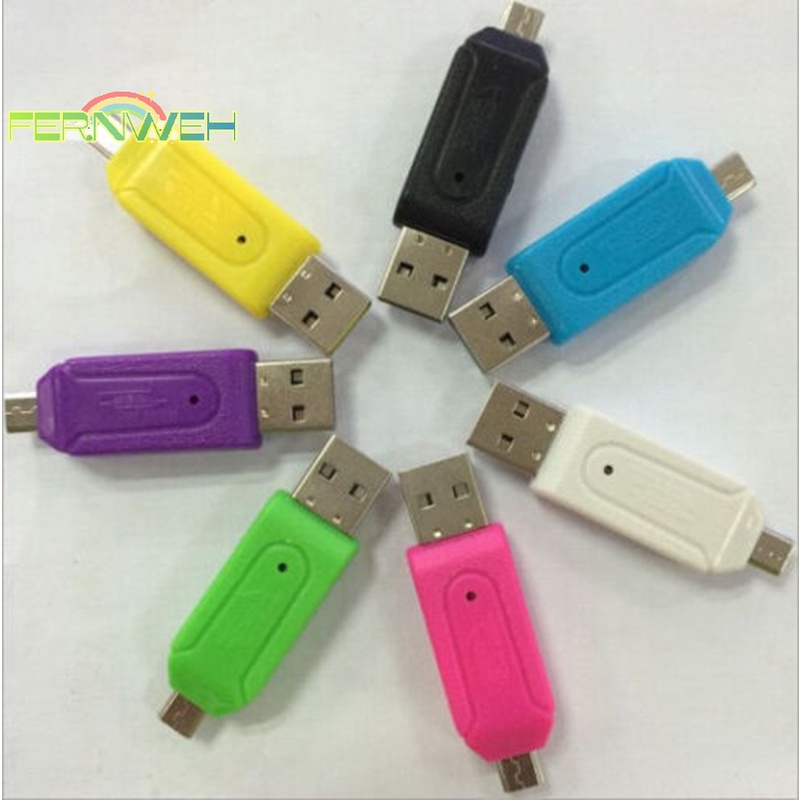 Đầu Đọc Thẻ Nhớ micro usb otg tf / sd Cho Điện Thoại