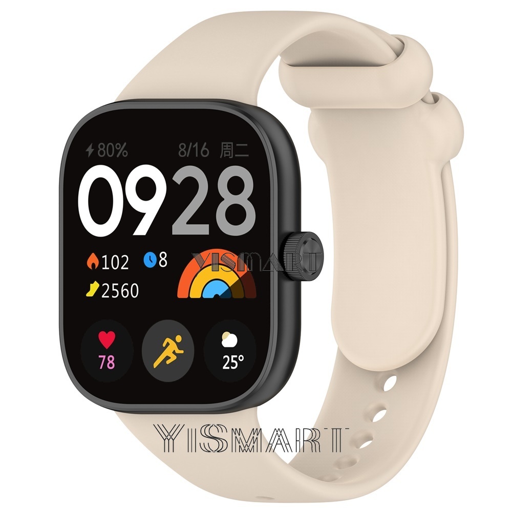 Dây Đeo Thay Thế Bằng silicone Cho redmi watch 4 xiaomi mi band 8 pro
