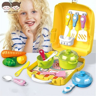 Bộ đồ chơi dụng cụ nhà bếp mini cho bé gái